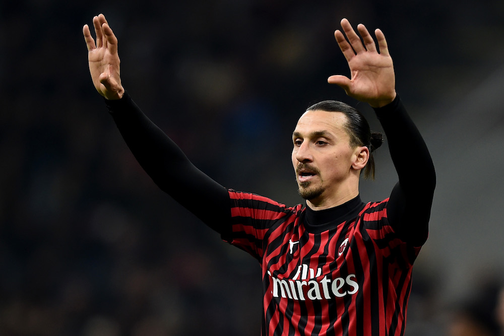 Zlatan åker tillbaka till Italien efter en tid i Sverige