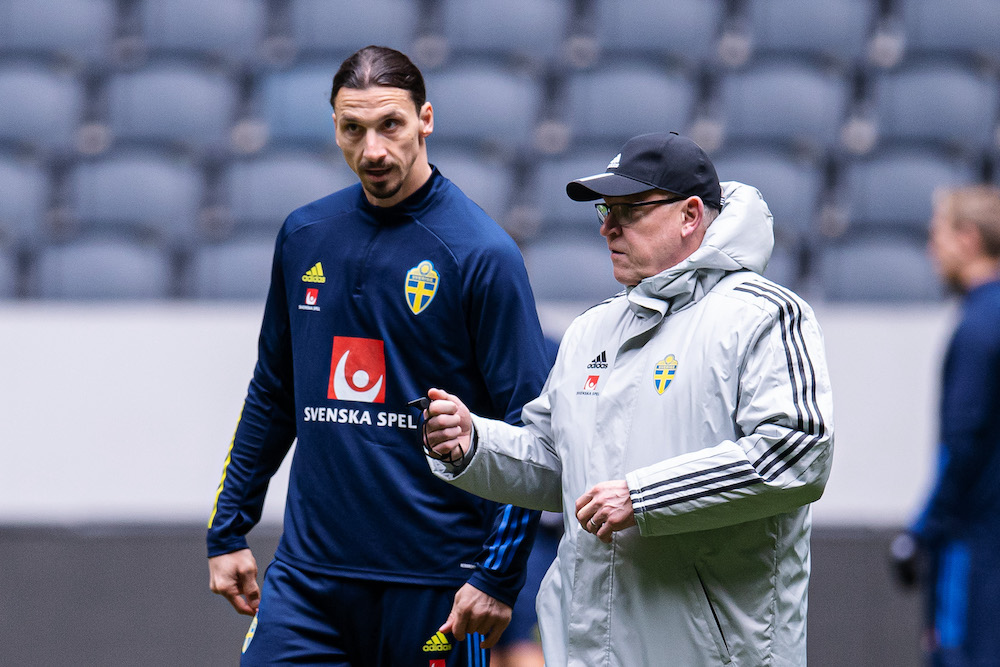Janne Andersson: ”Zlatan Ibrahimovic är ett föredöme i allt”