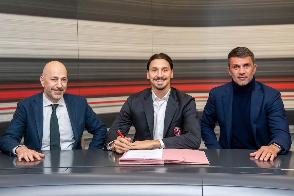 Officiellt: Zlatan Ibrahimovic förlänger med AC Milan