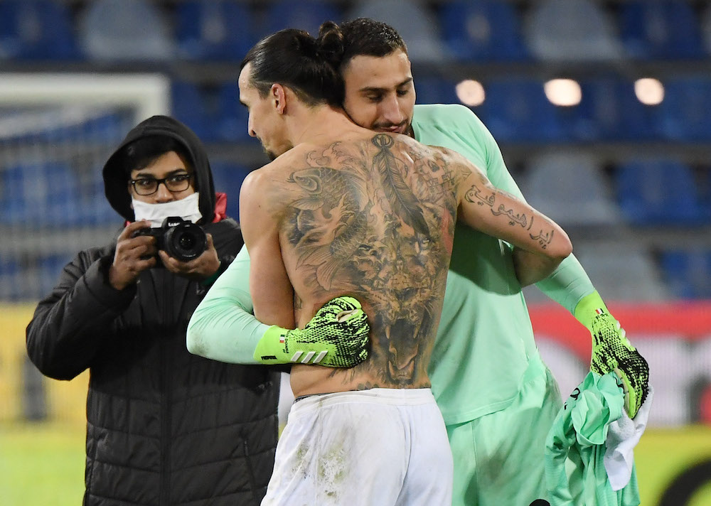 Zlatan: ”Donnarumma är världens bästa målvakt”