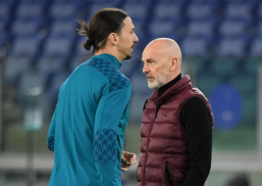 Stefano Pioli: ”Har Zlatan som ringsignal på telefonen”